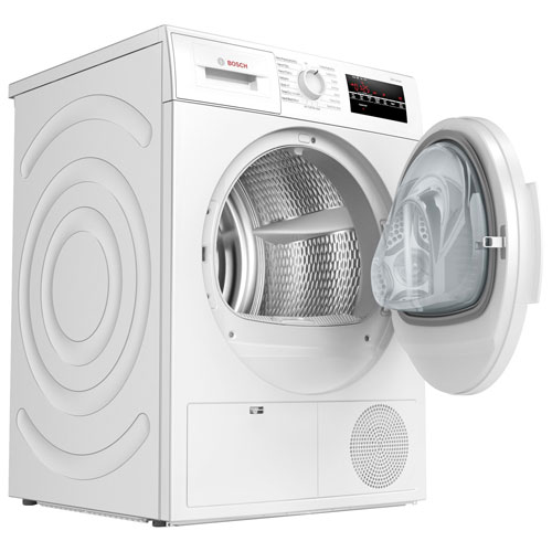 Bosch 300 Series 4.0 Cu. Ft. Electric Condenser Dryer WTG86403UC White