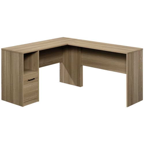 SAUDER  Beginnings Engineered Wood L-Shaped Desk In Summer Oak L shape desk