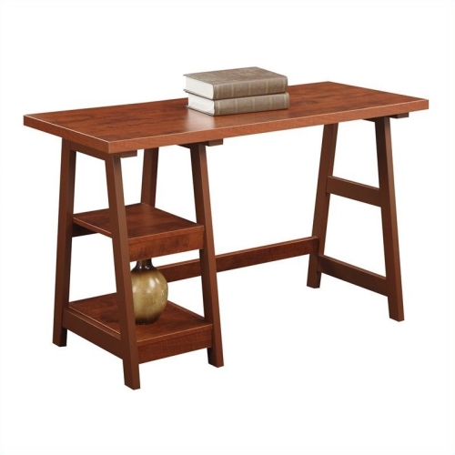 Scranton & Co Trestle Desk - Cherry