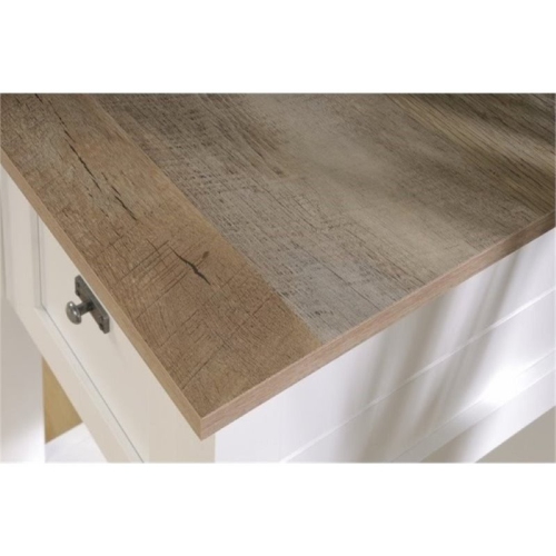 Bowery Hill Home Office Desk in Soft White