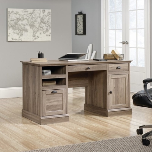 Scranton & Co Executive Desk in Salt Oak