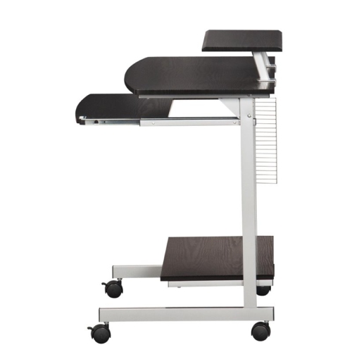 Scranton & Co Wood Top Computer Work Station in Espresso