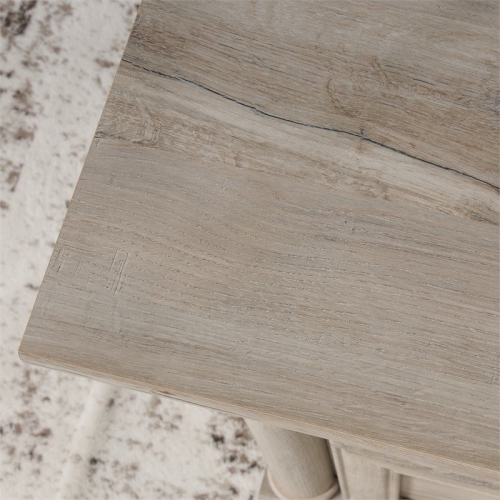 Sauder Palladia Contemporary Wood Executive Desk in Split Oak