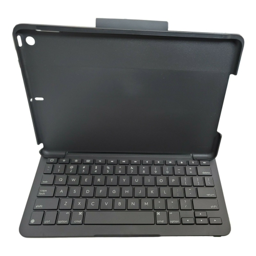 Refurbished - Logitech iPad 7th & 8th Gen Slim Folio Case with Wireless Keyboard Graphite