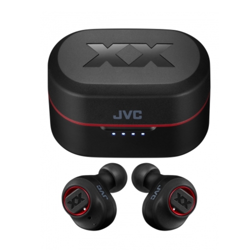 JVC - Wireless In-Ear Headphones with Deep Bass, Bluetooth 5.0, True Wireless, Charging Case Included, Black