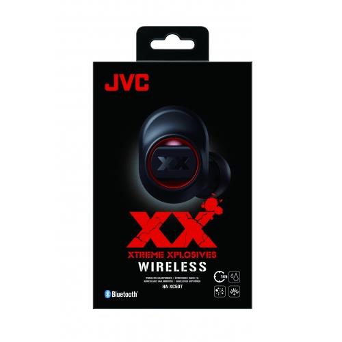 JVC - Wireless In-Ear Headphones with Deep Bass, Bluetooth 5.0, True Wireless, Charging Case Included, Black