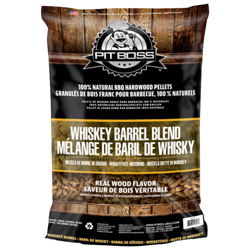 Granules de bois dur pour barbecue Pit Boss - 40 lb - Mélange baril de whisky