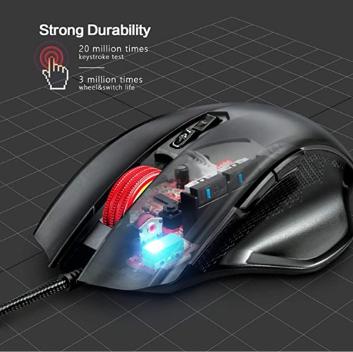 ONE-UP® G6 Avago3050 Right-handed Ergonomics Wired Optical Gaming Mouse