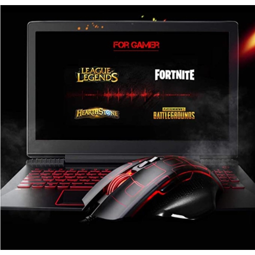 ONE-UP® G6 Avago3050 Right-handed Ergonomics Wired Optical Gaming Mouse