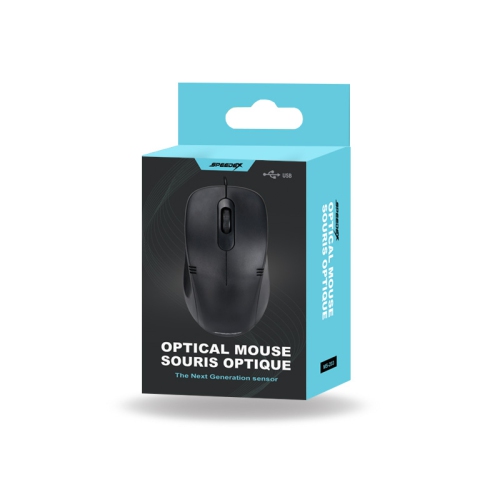 Speedex USB2.0 Office Optical Mouse-BLACK