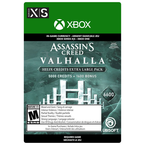 Assassin's Creed Valhalla - 6600 Helix Credits - Digital Download