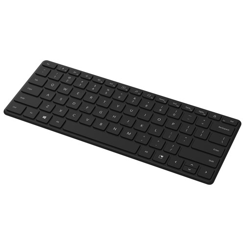 Microsoft Designer Bluetooth Compact Keyboard - Matte Black - English