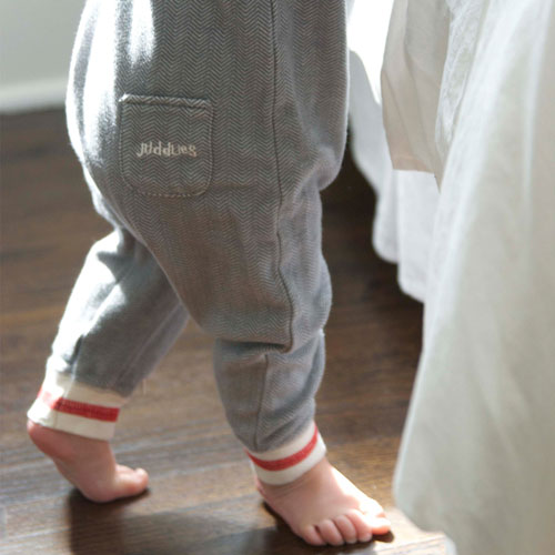 Juddlies Cottage Cotton Jumpsuit - Newborn - Driftwood Grey