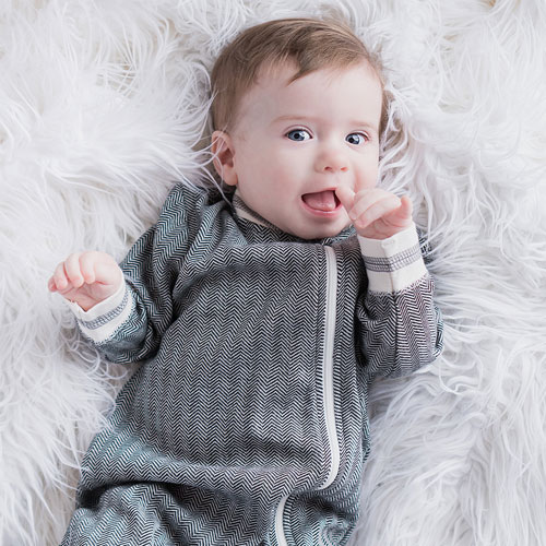 Juddlies Cottage Cotton Jumpsuit - 3 to 6 Months - Bear Black