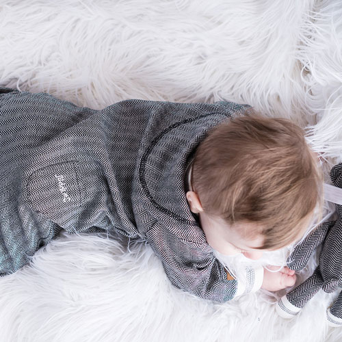 Juddlies Cottage Cotton Jumpsuit - 3 to 6 Months - Bear Black