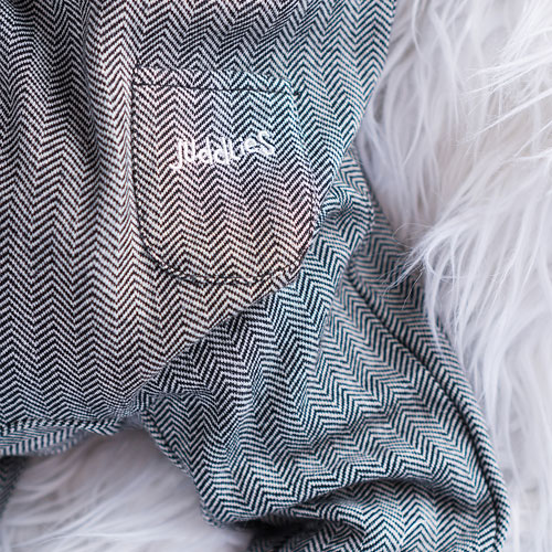 Juddlies Cottage Cotton Jumpsuit - 3 to 6 Months - Bear Black