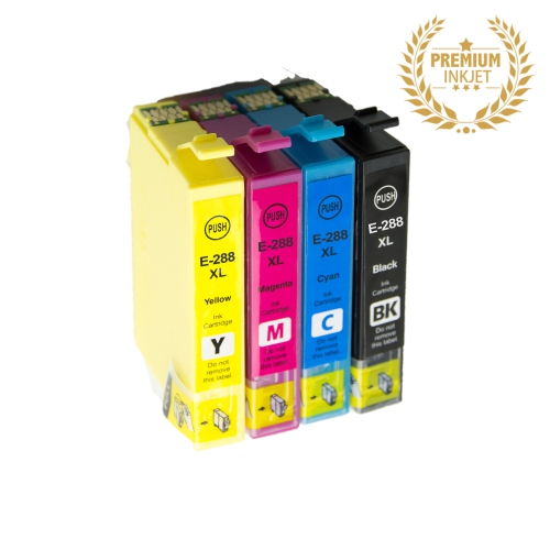 Ultra Ink™ EPSON T288 BK/M/Y/C Compatible Inkjet COMBO-Epson Printer Expression XP-330/XP-340/XP-430/XP-434/XP-440/XP-446