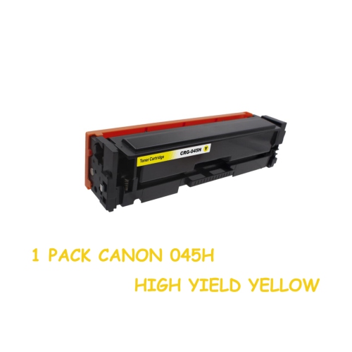 Bestoner™ Canon 045H/Canon045/045 Yellow High Yield Toner Cartridge for MF634Cdw/MF632Cdw/LBP612Cdw