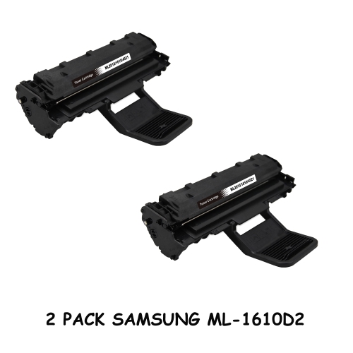 Bestoner™ 2 Pack Samsung 1610/ML-1610D2/ML1610 Compatible Black Toner Cartridge for Printer ML-1610/ML-1615/1620/1625