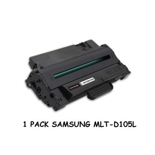 Image 1 of 2.. Bestoner™ Samsung 105/MLT-D105L/D105/MLTD105 Black Toner Cartridge for Printer ML-1915/1910/2525/2545/2580/SCX-4600