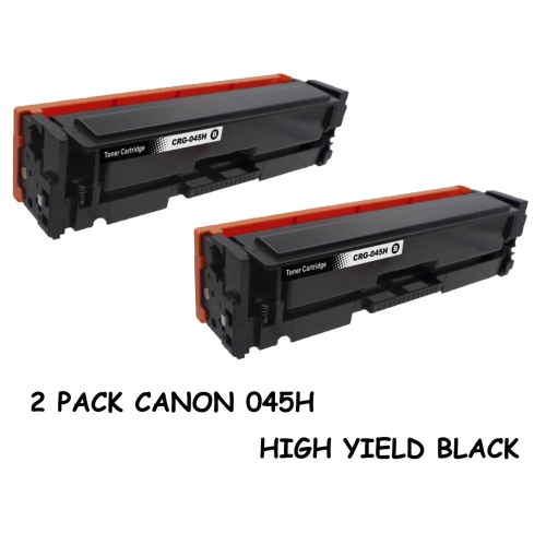 Bestoner™ 2 PK Canon 045H/Canon045/045 Black High Yield Toner Cartridge for MF634Cdw/MF632Cdw/LBP612Cdw