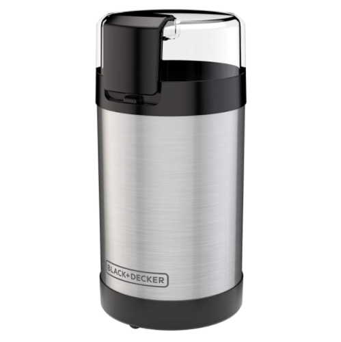 Black & Decker CBG110SC Easy Touch Electric Smartgrind Coffee & Spice Grinder, Black
