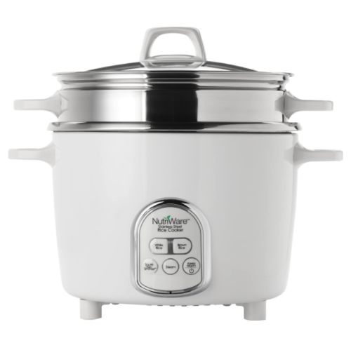 Aroma NRC-687SD-1SG NutriWare 14-Cup, Cooked Digital Rice Cooker and Food Steamer