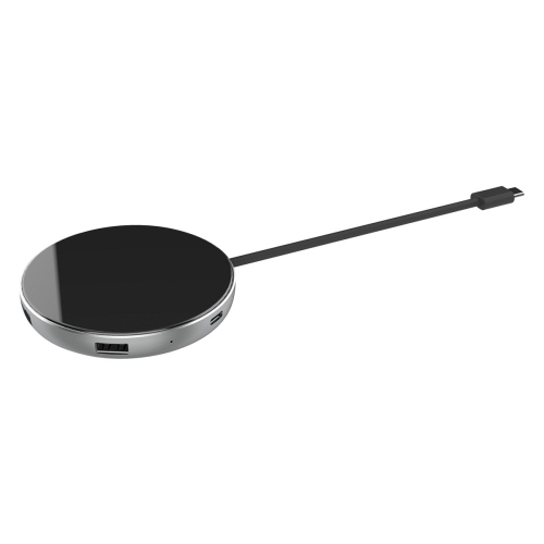 Image 1 de 5.. Concentrateur USB-C JCPal Elex avec chargeur sans fil