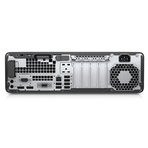 HP EliteDesk 800 G3 Small Form Factor Desktop - Intel Core i5, 8GB Memory, 500GB, Win 10 Pro by HP - Refurbished condition - Image 2