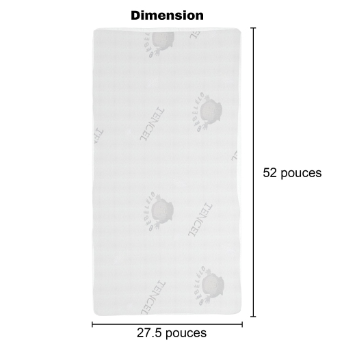 Bebelelo - Tencel Mattress Cover for Crib