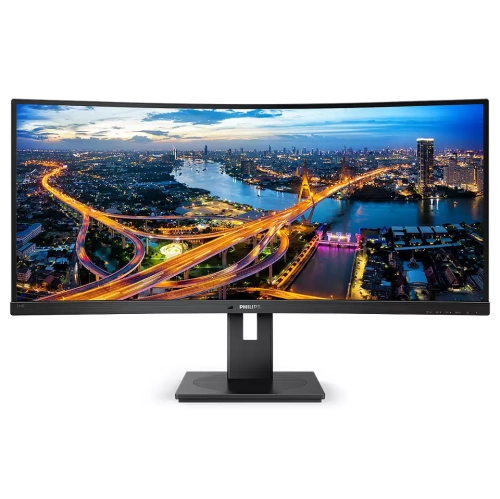 PHILIPS  34" Wqhd 100Hz 4Ms Gtg Va Lcd Monitor (346B1C) - In Black Pretty good for home office