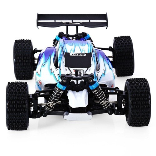 Wltoys A959 Rc Car 1/18 Scale 2.4Gh 4WD Off-Road Buggy(Blue