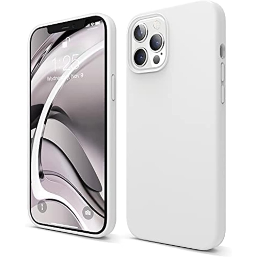 elago Liquid Silicone Case Compatible with iPhone 12 Pro Max 6.7 Inch Case- Full Body Protection (Screen & Camera Protection)