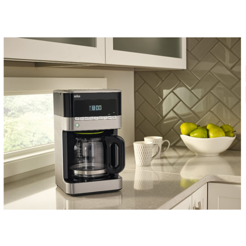 Braun BrewSense Drip Coffee Maker - 12 Cup - KF7150BK, Black