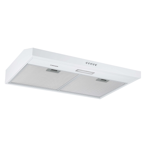 Ancona hotte de cuisine convertible au fini blanc de 76,2 cm