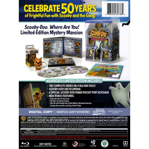 Scooby-Doo Where Are You! The Complete Series - 50th Anniversary Limited Edition [Blu-Ray Box Set]