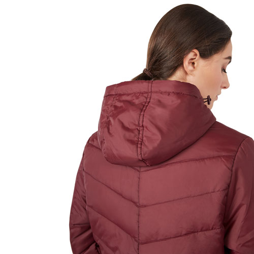 Manteau de maternité bouffant Lexie de Modern Eternity - Grand - Bourgogne