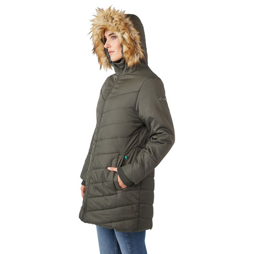 Manteau de maternité bouffant Lexie de Modern Eternity - Moyen - Kaki