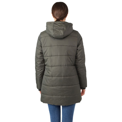 Manteau de maternité bouffant Gianna de Modern Eternity - Très petit - Kaki