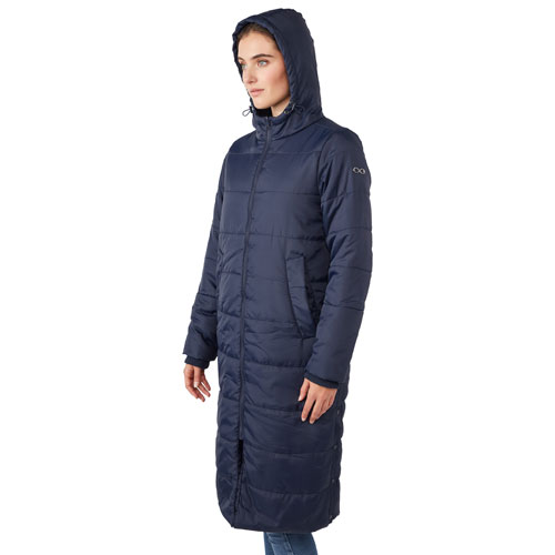 Manteau bouffant Penelope de Modern Eternity - Petit - Bleu marine