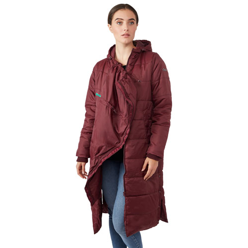Manteau bouffant Penelope de Modern Eternity - Très petit - Bourgogne