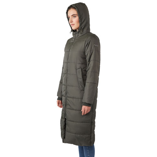 Modern Eternity Penelope Puffer Coat - X-Small - Khaki Green
