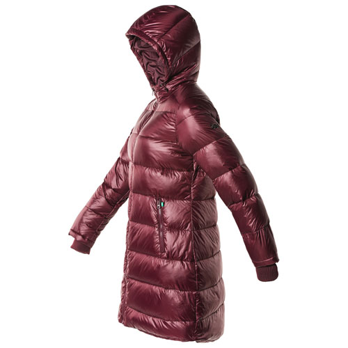 Modern Eternity Naomi Waterproof Parka Coat - Medium - Burgundy