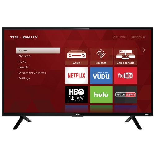 Téléviseur intelligent Roku DEL HD 720p de 32 po de classe 3 de TCL - REMIS à NEUF