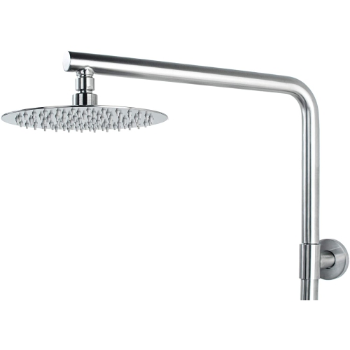 Blue Ocean 42” Stainless Steel Retro-Fit Rain Shower System with Shower Head, Body Nozzles, and Adjustable Slide Bar