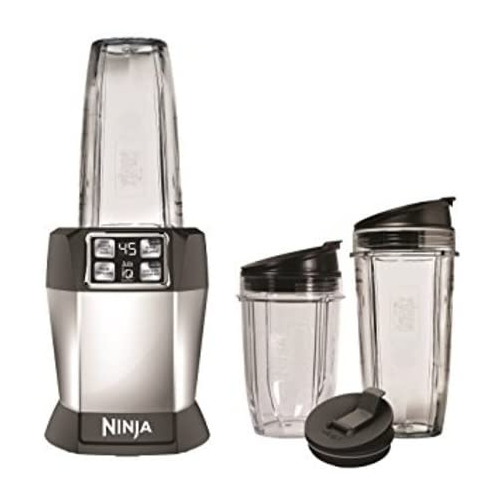 Ninja BL481C Nutri-Ninja Auto-iQ Blender, Silver