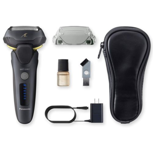 Panasonic Eslv67 Premium 5-blade Wet/dry Shaver With Sensor Technology, Black, 620 Grams