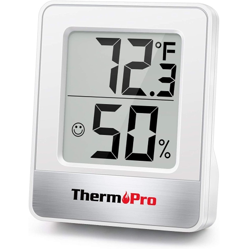 Mini thermomètre intérieur, hygromètre intérieur de haute précision, /  commutable, pour détecter l'humidité et