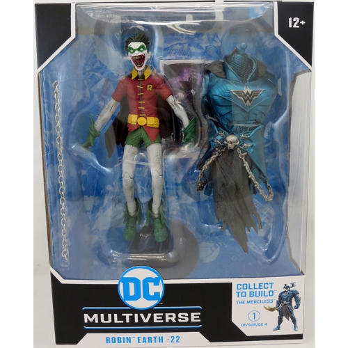 DC Multiverse Dark Nights Metal 7 Inch Action Figure BAF The Merciless - Robin Crow Earth-22
