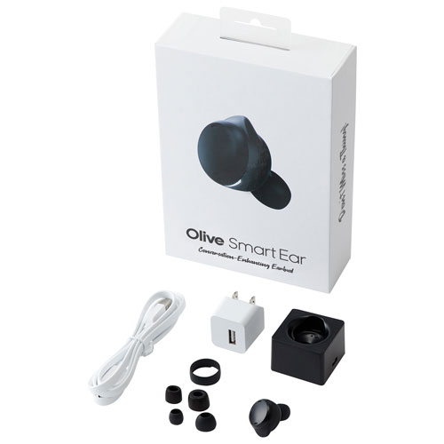 Olive Union Bluetooth Hearing Amplifier - Black